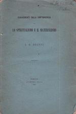 Schiarimenti sulla controversia fra lo spiritualismo e il materialismo