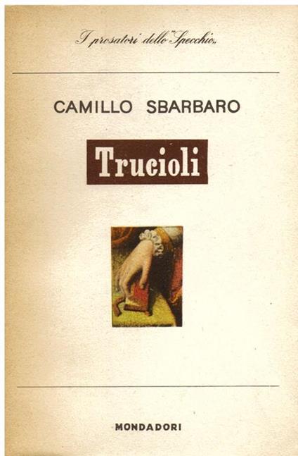 Trucioli - Camillo Sbarbaro - copertina