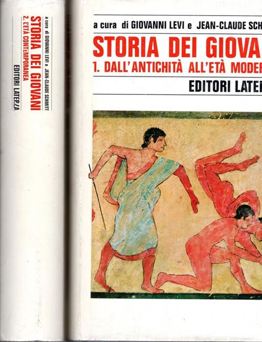 Storia dei giovani. 1. Dall' Antichità all'età moderna 2. L' età contemporanea - copertina