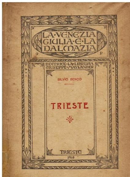 Trieste - Silvio Benco - copertina
