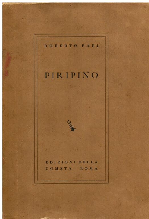 Piripino - Roberto Papi - copertina