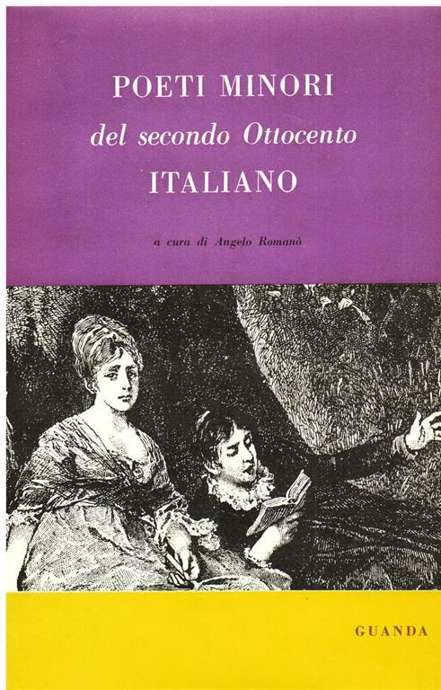 Poeti minori del secondo Ottocento italiano - Adriano Romanò - copertina