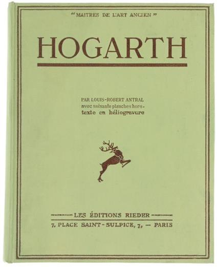 Hogarth - Louis-Robert Antral - copertina