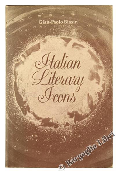 Italian Literary Icons - Gian Paolo Biasin - copertina