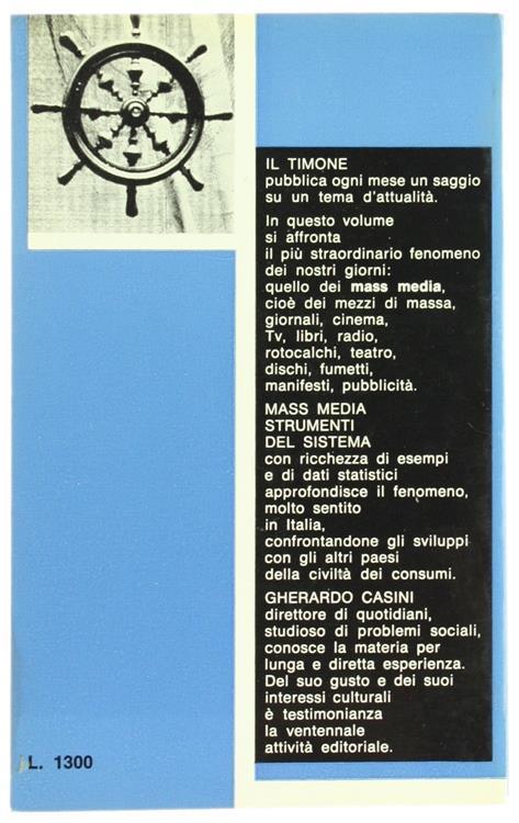 Mass Media Strumenti del Sistema - Gherardo Casini - 2