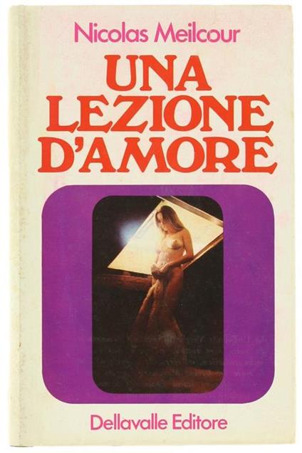 Una Lezione d'Amore - Nicolas Meilcour - copertina