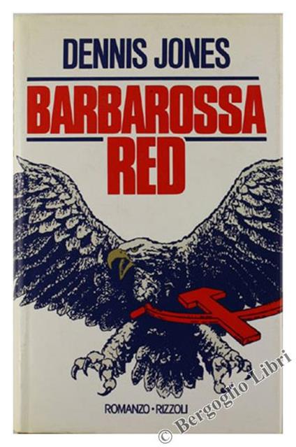 Barbarossa red - Dennis Jones - copertina