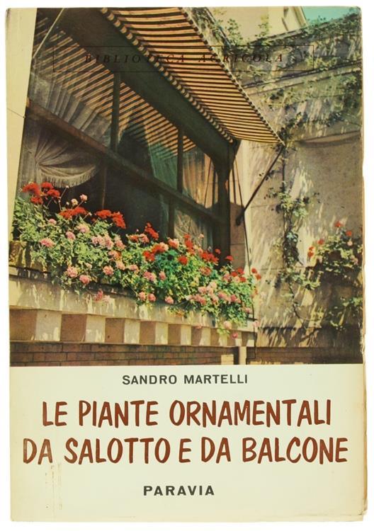 Le Piante Ornamentali da Salotto e da Balcone - Sandro Martelli - copertina