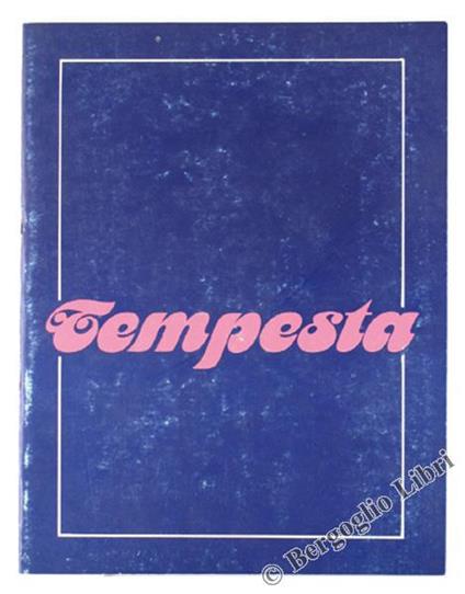 Tempesta. Tempest - Paul Mazursky - copertina