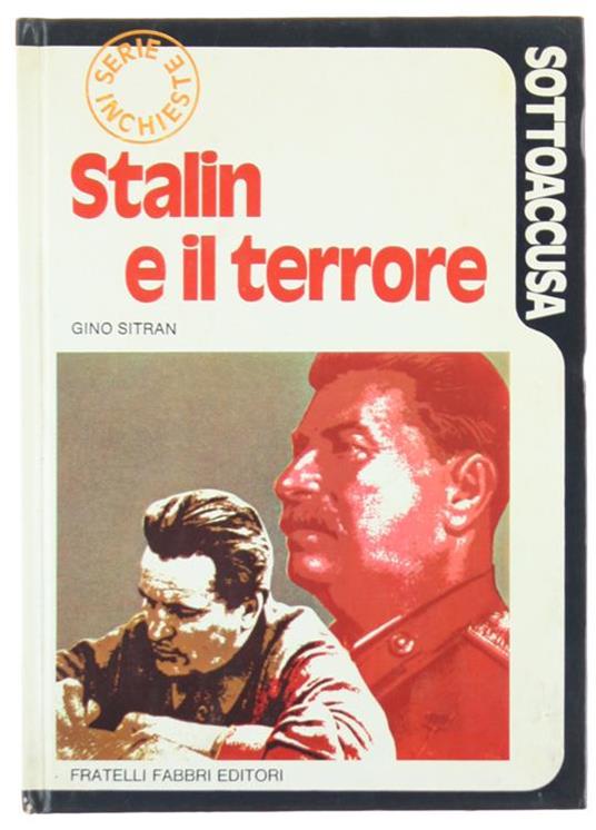 Stalin e il Terrore - Gino Sitran - copertina