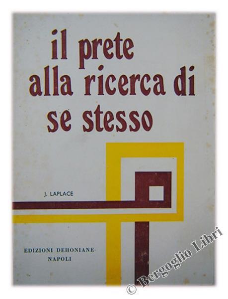 Il Prete alla Ricerca di Se Stesso - J. Laplace - copertina