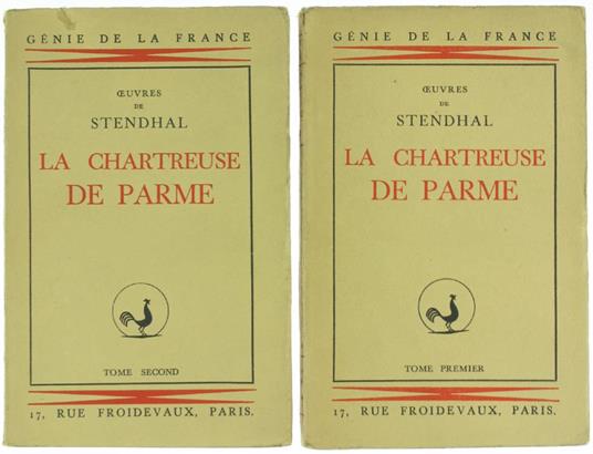 La Chartreuse de Parme - Stendhal - copertina