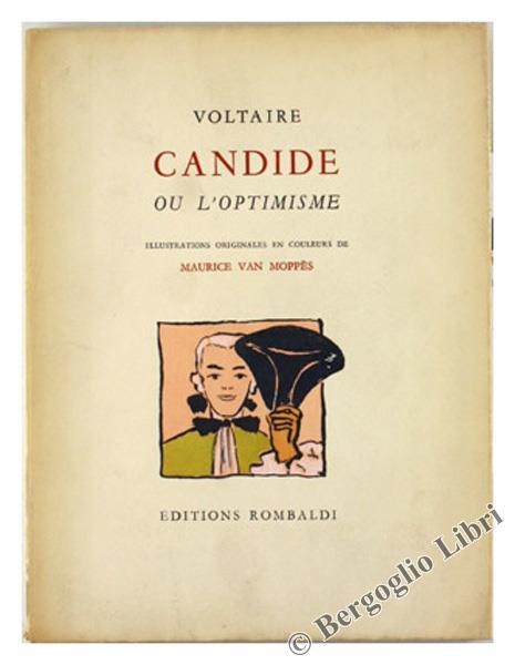 Candide Ou l'Optimisme - Voltaire - copertina