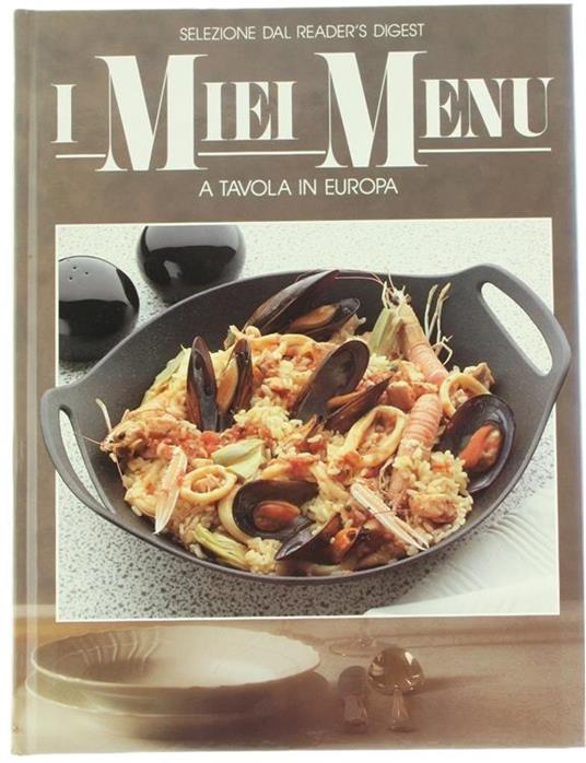 I Miei Menu: a Tavola in Europa - Luciano Imbriani - copertina