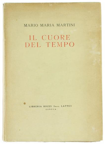Il Cuore del Tempo - Mario Martini - copertina