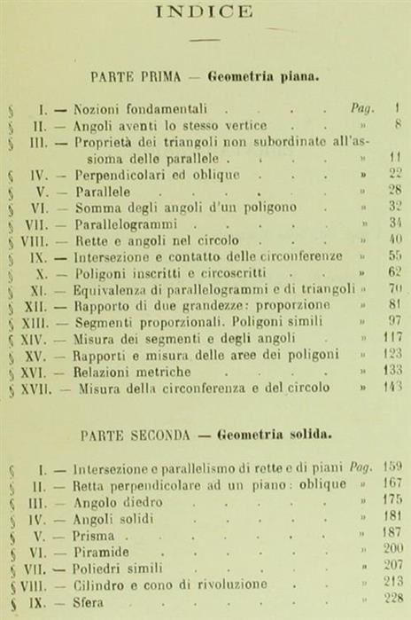 Nozioni di Geometria Elementare - Testo. Seconda Edizione Interamente Rifatta - Adolfo Bachelet - 2