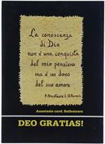 Deo Gratias