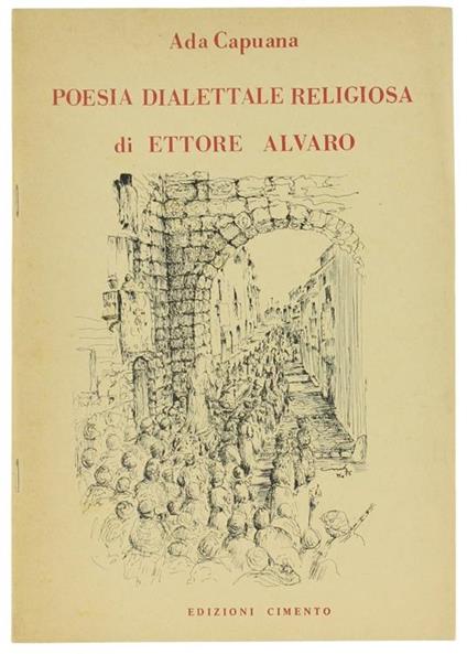 Poesia Dialettale Religiosa di Ettore Alvaro - Ada Capuana - copertina