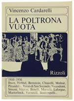 La Poltrona Vuota. A Cura di G.A.Cibotto e Bruno Blasi