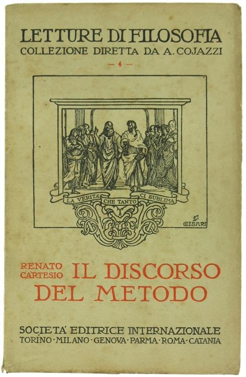 Il Discorso del Metodo - Renato Cartesio - copertina