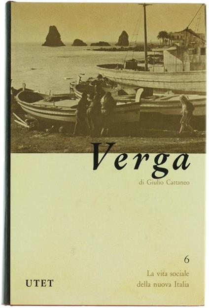 Giovanni Verga - Giulio Cattaneo - copertina