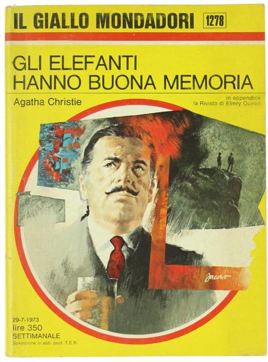 Gli Elefanti Hanno Buona Memoria - Agatha Christie - copertina