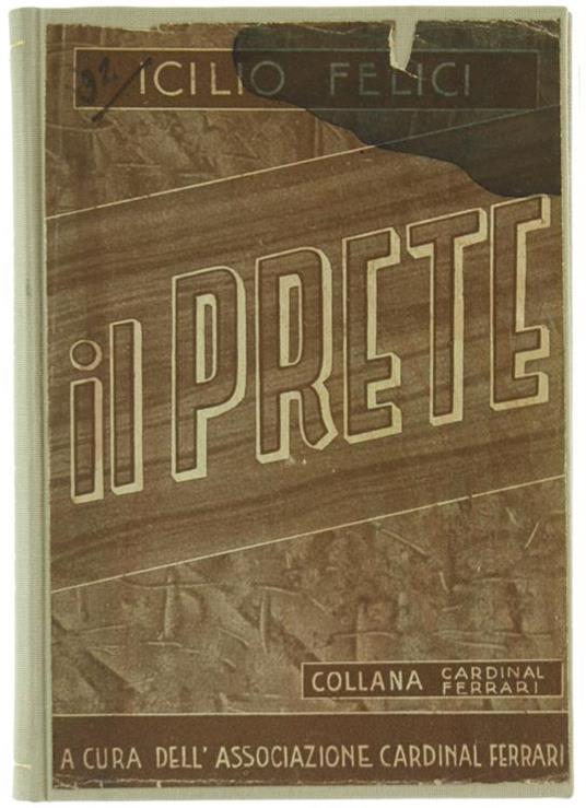 Il Prete - Icilio Felici - copertina