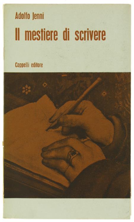 Il Mestiere di Scrivere - Adolfo Jenni - copertina