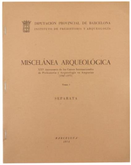 Il Problema delle Mura e delle Origini di Tarragona - Nino Lamboglia - copertina