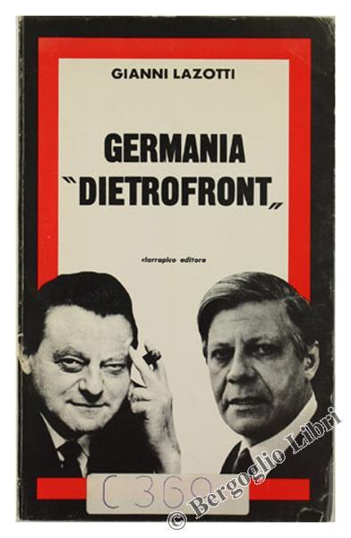 Germania Dietrofront - Gianni Lazotti - copertina