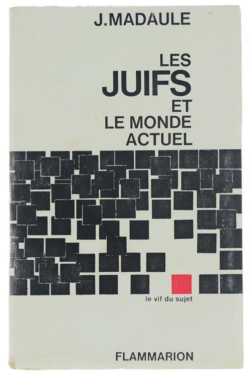 Les Juifs et le Monde Actuel - Jacques Madaule - copertina