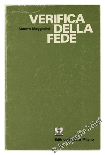 Verifica della Fede - Sandro Maggiolini - copertina