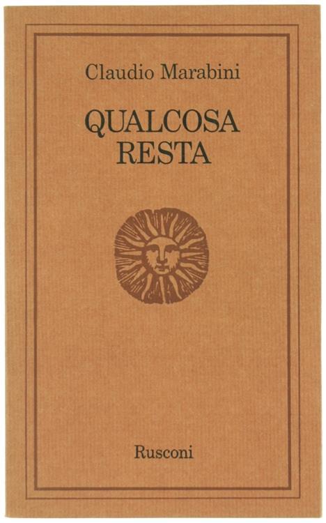 Qualcosa Resta - Claudio Marabini - copertina