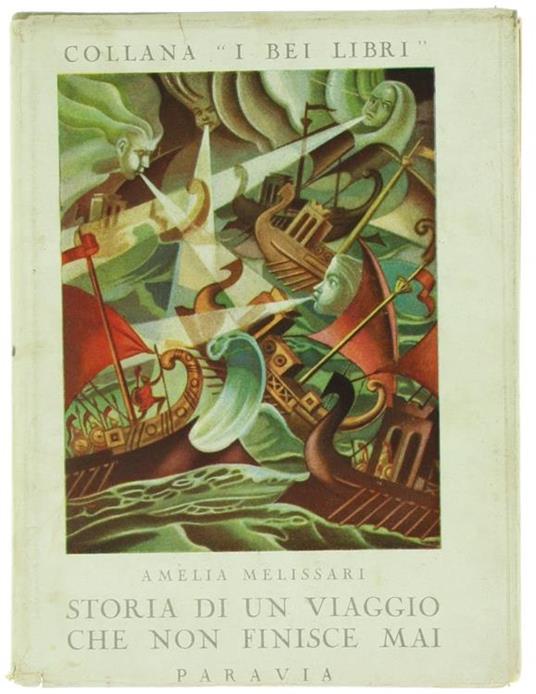 Storia di un Viaggio che non Finisce Mai - Amelia Melissari - copertina