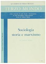 Sociologia Storia e MarXIsmo. Saggi di Sociologia Economica