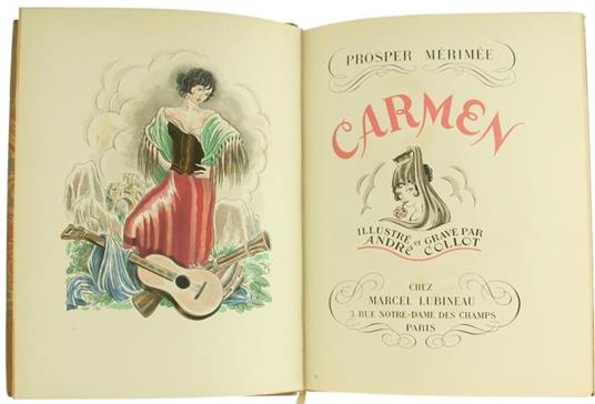 Carmen. Illustré et Gravé Par André Collot - Prosper Mérimée - 2