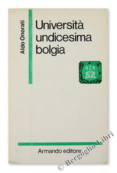 Università Undicesima Bolgia - Aldo Onorati - copertina