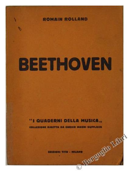 Beethoven - Romain Rolland - copertina