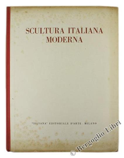 Scultura Italiana Moderna - Roberto Salvini - copertina