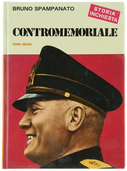 Contromemoriale. Volume 1 - Bruno Spampanato - copertina