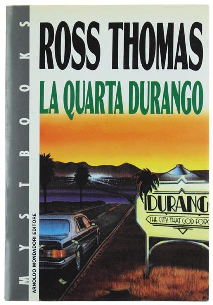 La quarta Durango - Ross Thomas - copertina