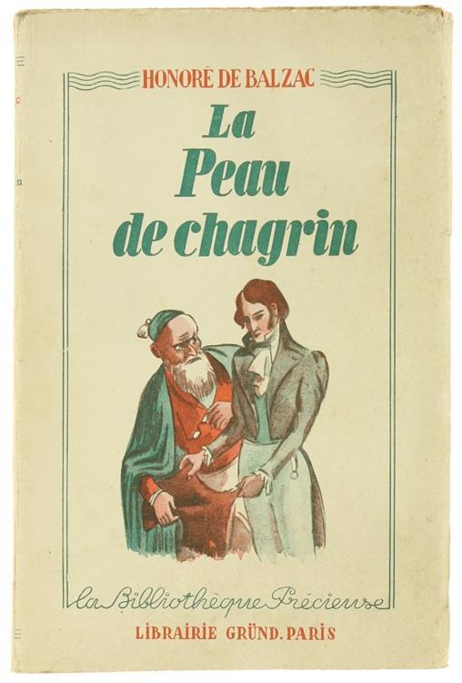 La Peau de Chagrin - Honoré de Balzac - copertina