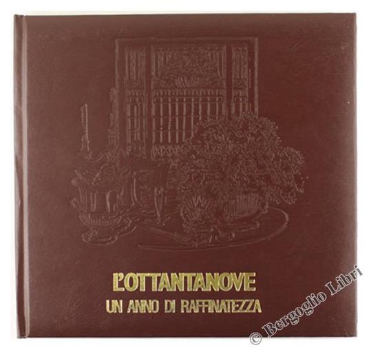 L' Ottantanove. un Anno di Raffinatezza - copertina