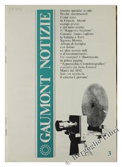 Gaumont Notizie - 3 - copertina