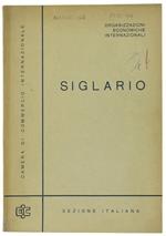 Siglario. Organizzazioni Economiche Internazionali