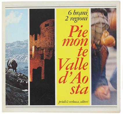 Piemonte Valle d'Aosta. 6 Brani - 2 Regioni - copertina