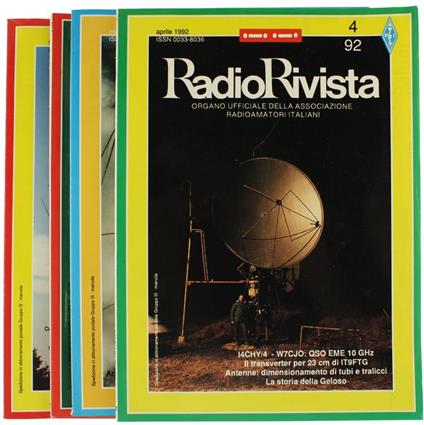 Radio Rivista. Anno 1992- N. 1. 2. 3. 4 - Libro Usato - A.R.I.Milano - | IBS