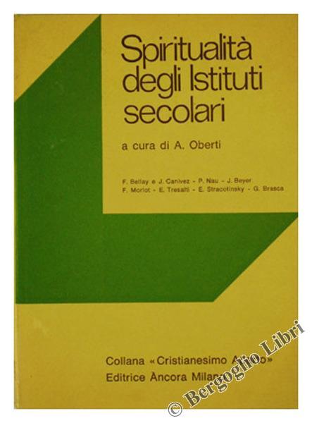 Spiritualità degli Istituti Secolari - copertina