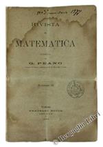 Rivista di Matematica. Volume II