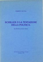 Schiller O la Tentazione della Politica: dai Räuer al Dom Karlos